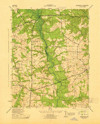 Davidsonville 1944 topographic map thumbnail