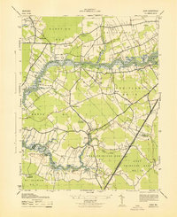Eden 1943 topographic map thumbnail