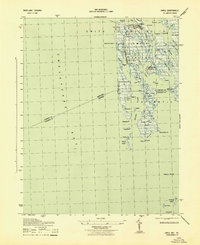 Ewell 1943 topographic map preview