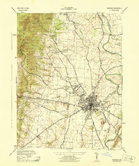 Frederick 1944 topographic map thumbnail