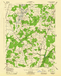 Goldsboro 1944 topographic map thumbnail