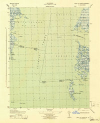 Great Fox Island 1943 topographic map thumbnail