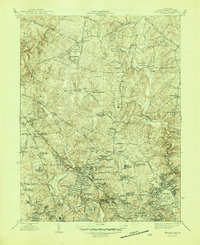 Kensington 1945 topographic map thumbnail