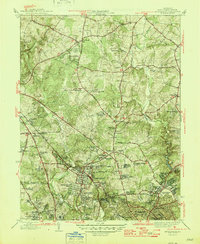 Kensington 1945 topographic map thumbnail