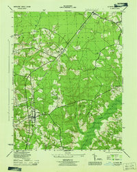 La Plata 1944 topographic map thumbnail