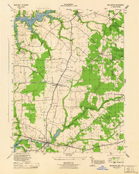 Millington 1944 topographic map thumbnail