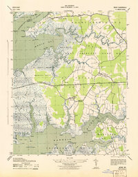 Monie 1943 topographic map thumbnail