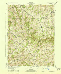 Norrisville 1944 topographic map thumbnail