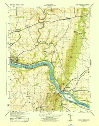 Point Of Rocks 1944 topographic map thumbnail