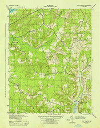 Port Tobacco 1944 topographic map thumbnail