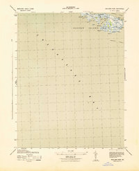 Richland Point 1943 topographic map thumbnail