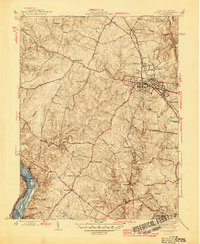 Rockville 1945 topographic map thumbnail