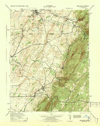 Smithsburg 1944 topographic map thumbnail
