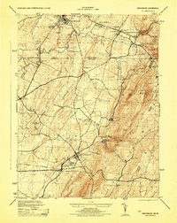 Smithsburg 1944 topographic map thumbnail