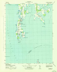 Tilghman 1942 topographic map thumbnail