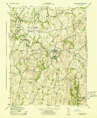 Union Bridge 1944 topographic map thumbnail