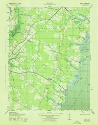 Wesley topographic map thumbnail