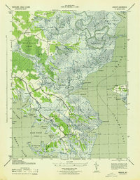 Wingate 1943 topographic map preview