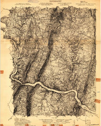 Middletown 1908 topographic map thumbnail