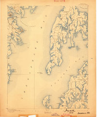 Annapolis 1892 topographic map thumbnail
