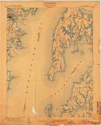 Annapolis 1904 topographic map thumbnail