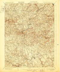 Belair 1901 topographic map thumbnail