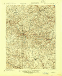 Belair 1901 topographic map thumbnail