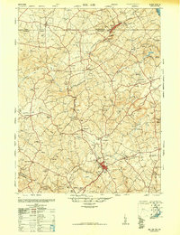 Belair 1948 topographic map thumbnail