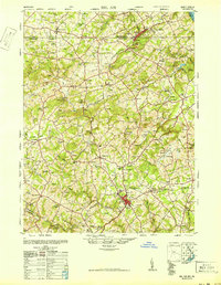 Belair 1948 topographic map thumbnail