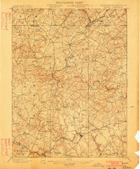 Belair 1901 topographic map thumbnail