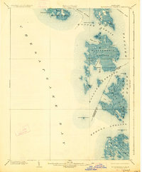 Bloodsworth Island 1903 topographic map thumbnail