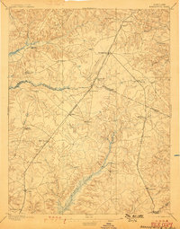 Brandywine 1895 topographic map thumbnail