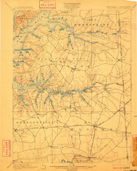 Cecilton 1900 topographic map thumbnail