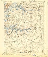 Cecilton 1900 topographic map thumbnail
