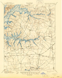 Cecilton 1900 topographic map thumbnail