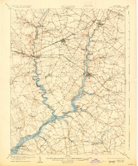 Denton 1905 topographic map thumbnail