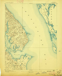 Drum Point 1892 topographic map thumbnail