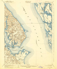 Drum Point 1905 topographic map thumbnail