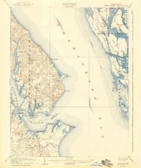 Drum Point 1905 topographic map thumbnail