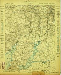 Elkton 1898 topographic map thumbnail