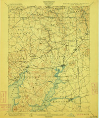 Elkton 1900 topographic map thumbnail