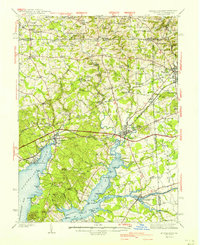 Elkton 1942 topographic map thumbnail
