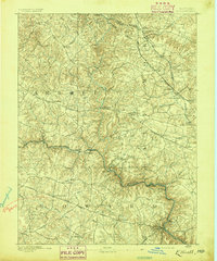 Ellicott 1892 topographic map thumbnail