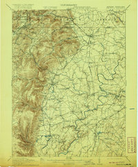 Emmitsburg 1911 topographic map thumbnail