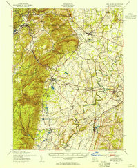 Emmitsburg 1943 topographic map thumbnail