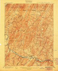 Flintstone 1900 topographic map thumbnail