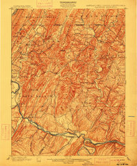 Flintstone 1900 topographic map thumbnail