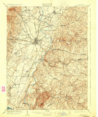 Frederick 1909 topographic map thumbnail