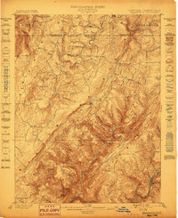 Grantsville 1899 topographic map thumbnail