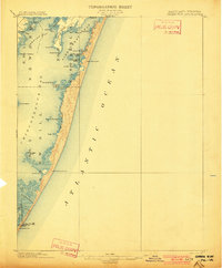 Green Run 1901 topographic map thumbnail